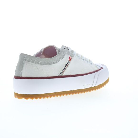 Diesel Mens S-Principia Low White Shoes (NWT) - Picture 7 of 7